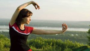 Tai chi för flickor med ADHD