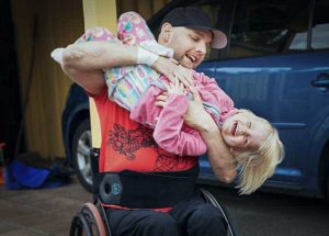Andreas Collin från Göteborg är Paralympicsmedaljör i rullstolsrugby