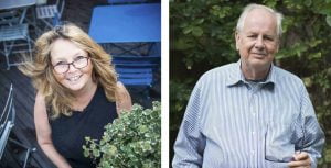 Anna Barsk Holmbom och Harald Strand. Foton: Linnea Bengtsson.