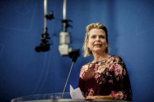 Åsa Regnér siktar på en ny karriär inom FN. Foto: Linnea Bengtsson.