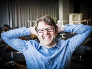 Bart Van der Heyden är expert på rullstolssittande