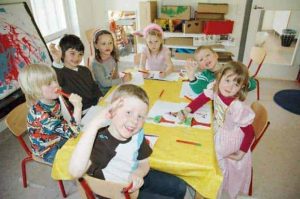 De lär sig att vara en god vän