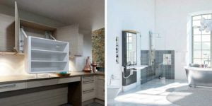 Avancerade anpassningar för kök och badrum