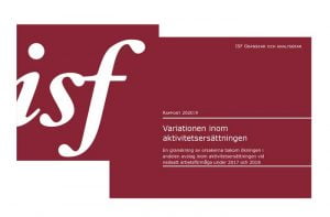 ISF rapport om aktivitetsersättning