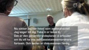 Konsulten ångrar sitt ordval – men inget annat