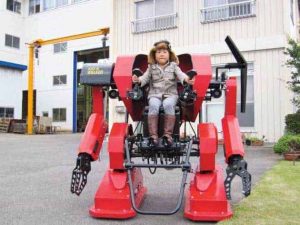 Robotar tågar in på habiliteringen