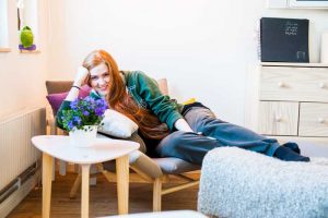 ”Jag känner mig friskare här inne”