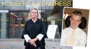 Hennes son fick avslag på resan till hjälpmedelsmässan