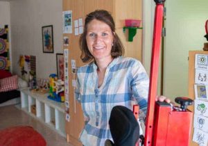 Habiliteringen utvärderar nya gåstolen