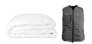 Tyngdtäcke och -väst från Novista.