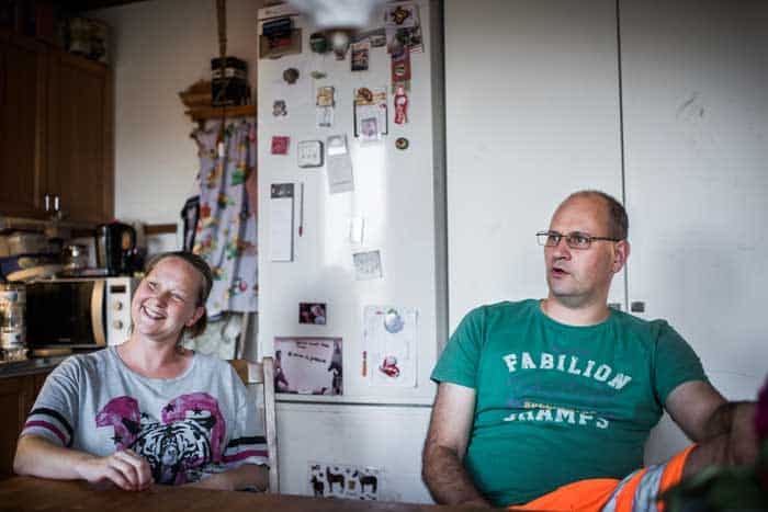 Bild på Matilda och Mats. Foto: Linnea Bengtsson