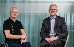 Jalle Jungnell, Panthera, och Bengt Thorsson, Permobil.