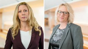 Linda Lindberg och Carina Ståhl Herrstedt