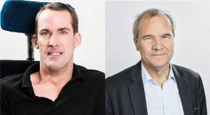 Markus Petersson och Anders Lago. Foton: Linnea Bengtsson
