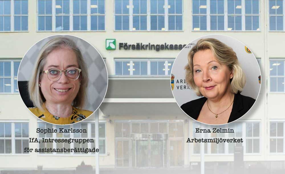 Sophie Karlsson och Erna Zelmin