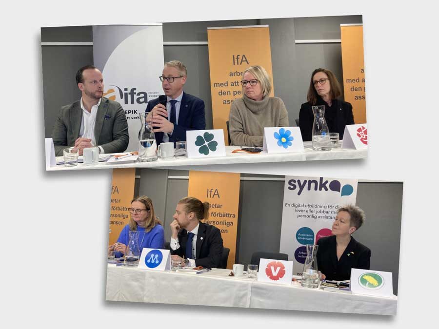 Politikerdebatt på IfA debattforum 221118