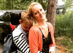 Jessica Lerner och hennes bror John. Foto: Privat.