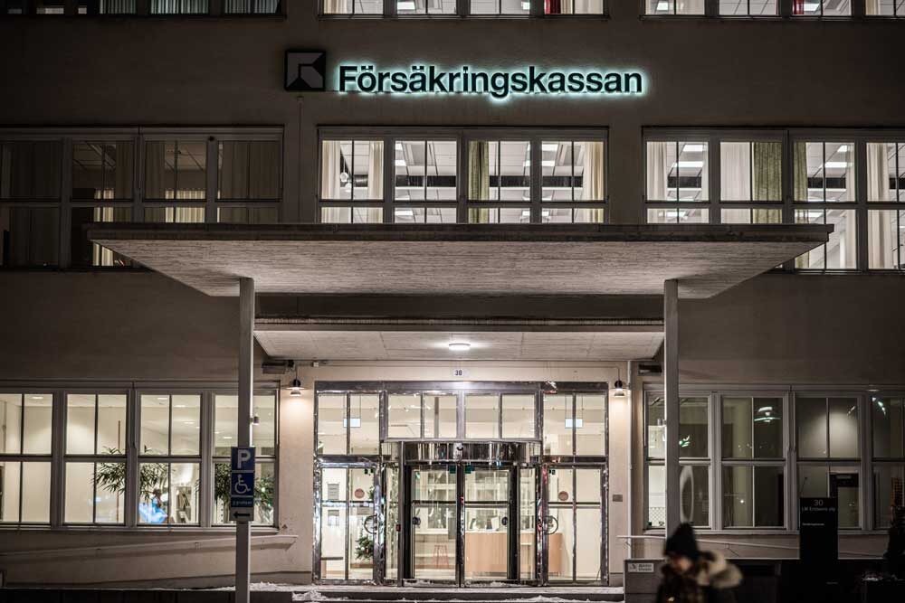 Försäkringskassans huvudkontor vid Telefonplan i Stockholm. Foto: Linnea Bengtsson