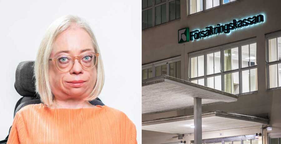Sophie Karlsson, IfA, och Försäkringskassan (Foton: Linnea Bengtsson.)