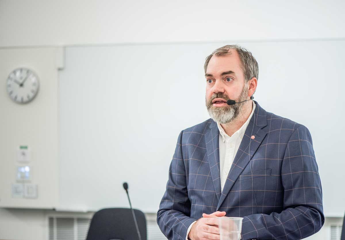 Fredrik Lundh Sammeli. Foto: Linnea Bengtsson