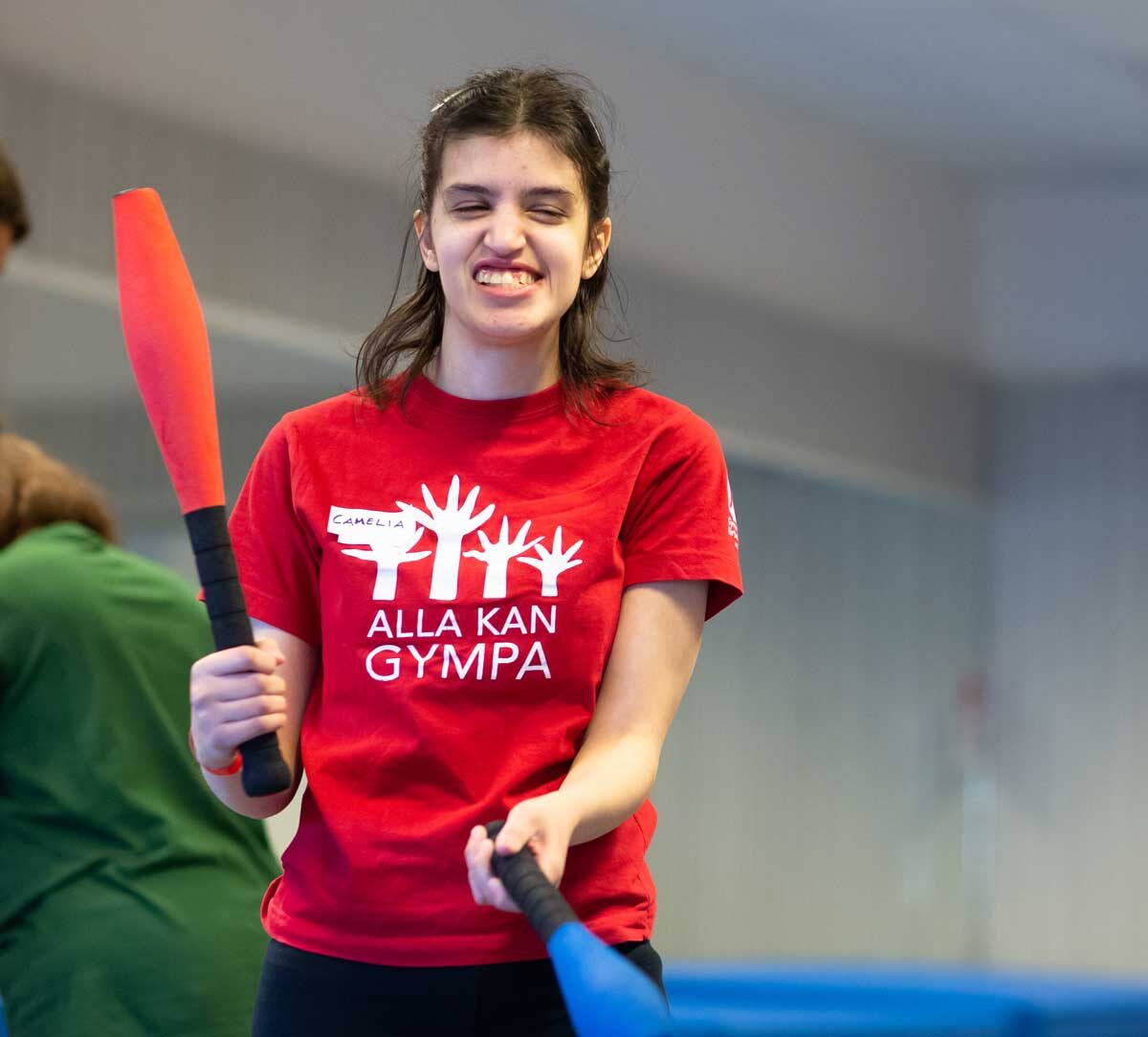 Paragymnastik. Foto: Rebecca Berggren, Gymnastikförbundet