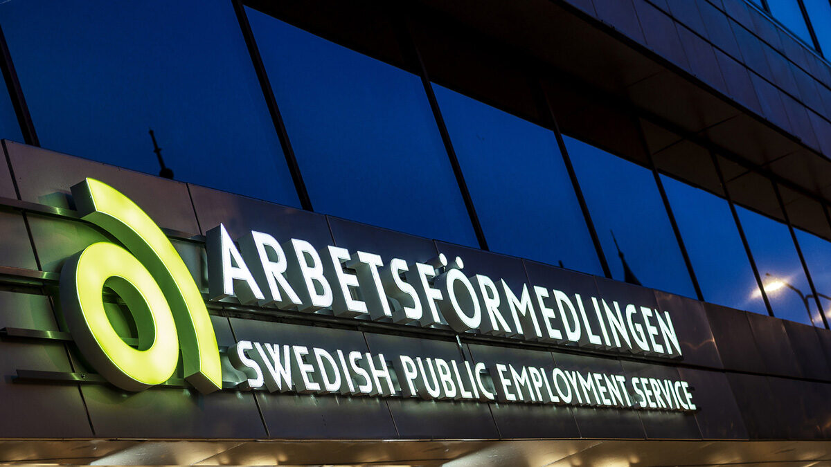Arbetsförmedlingen. Foto: Peter Kroon.