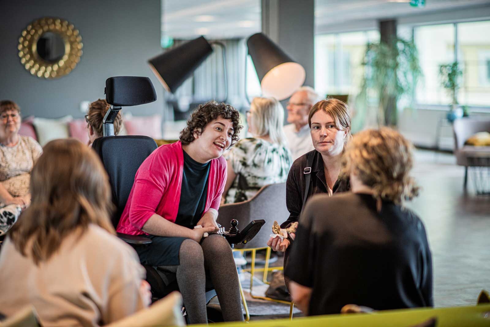 Konferens med IfA. Foto: Linnea Bengtsson