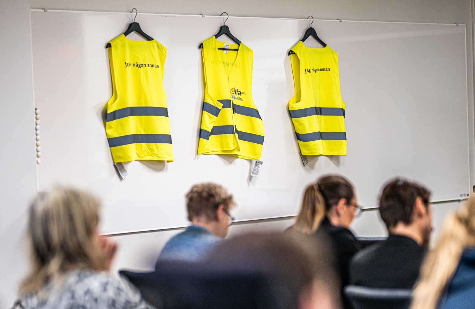 Utbildning hos IfA. Foto: Linnea Bengtsson