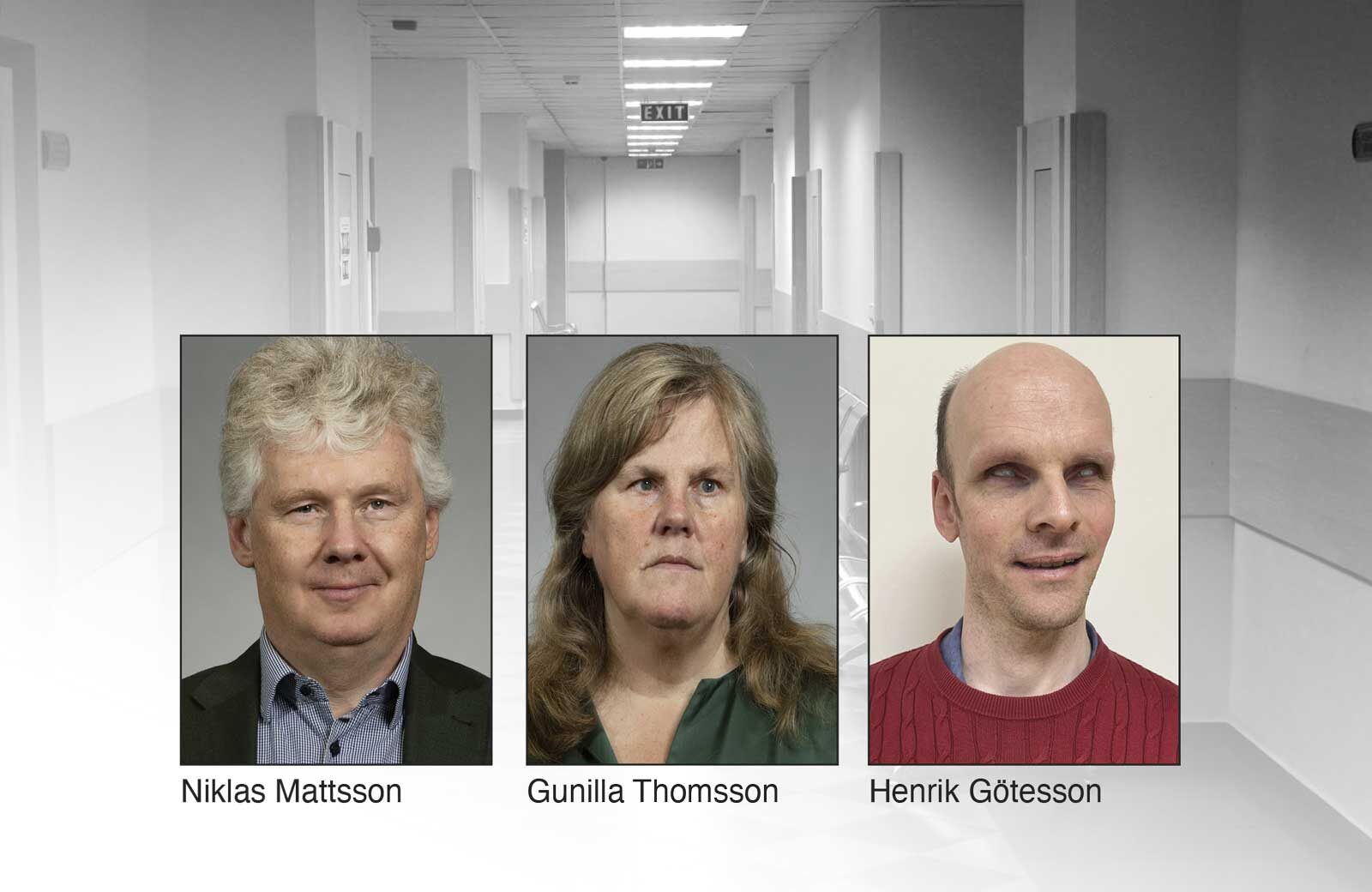 Niklas Mattsson, Gunilla Thomsson och Henrik Götesson, Synskadades Riksförbund