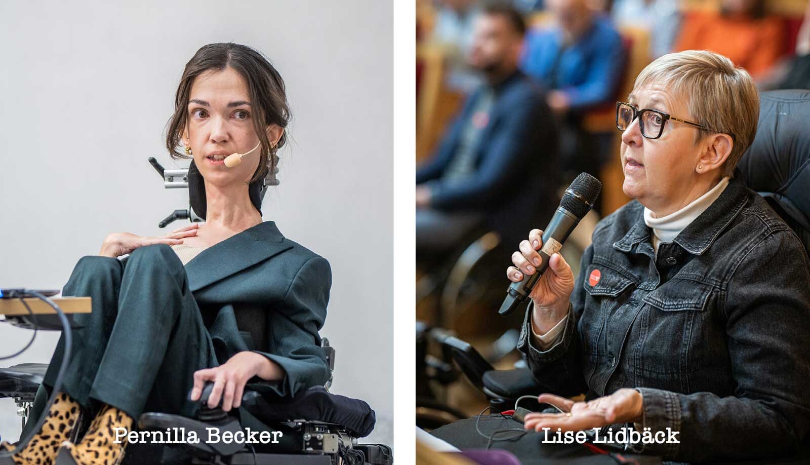 Pernilla Becker och Lise Lidbäck. Foton: Linnea Bengtsson