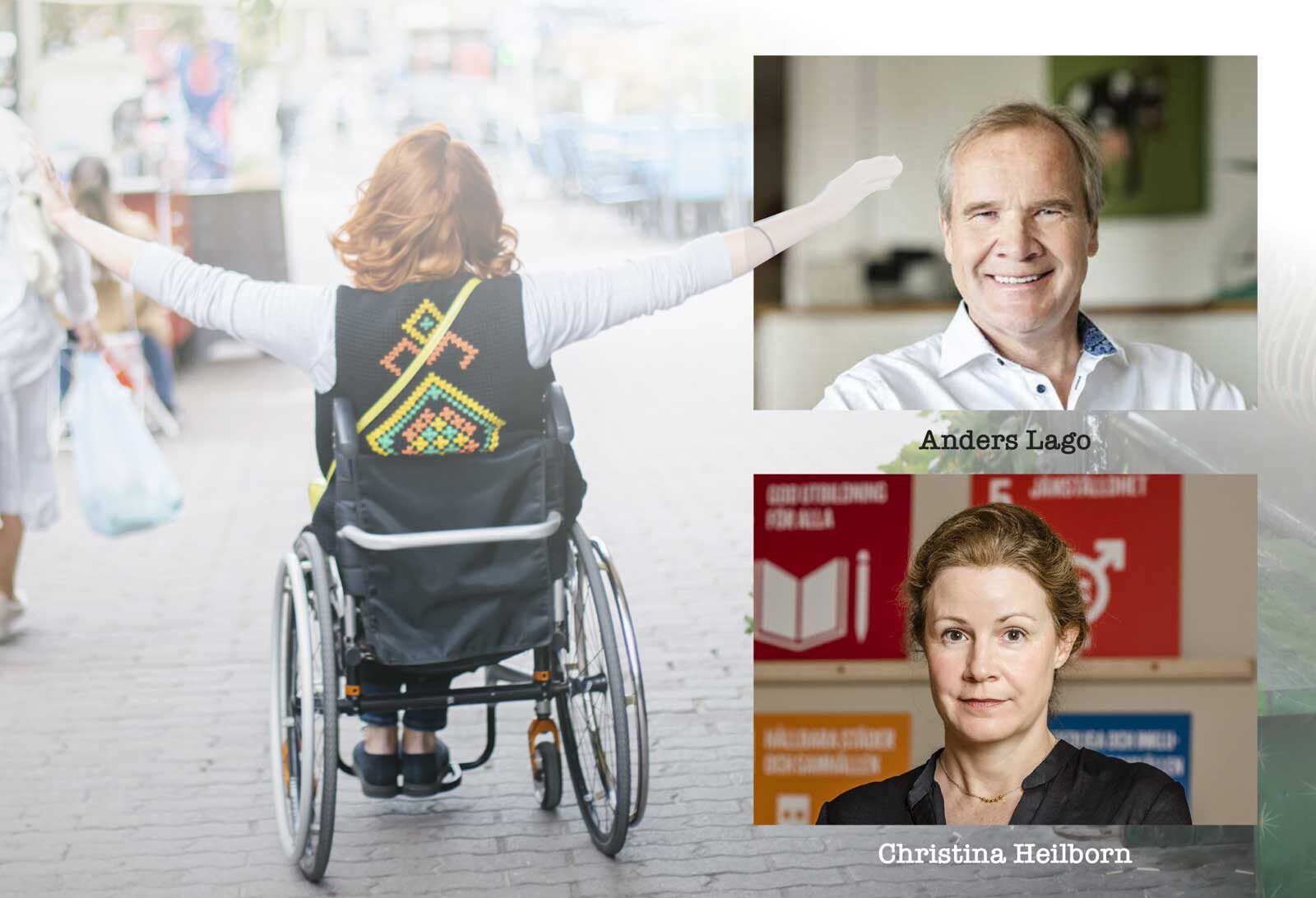 Anders Lago och Christina Heilborn.
