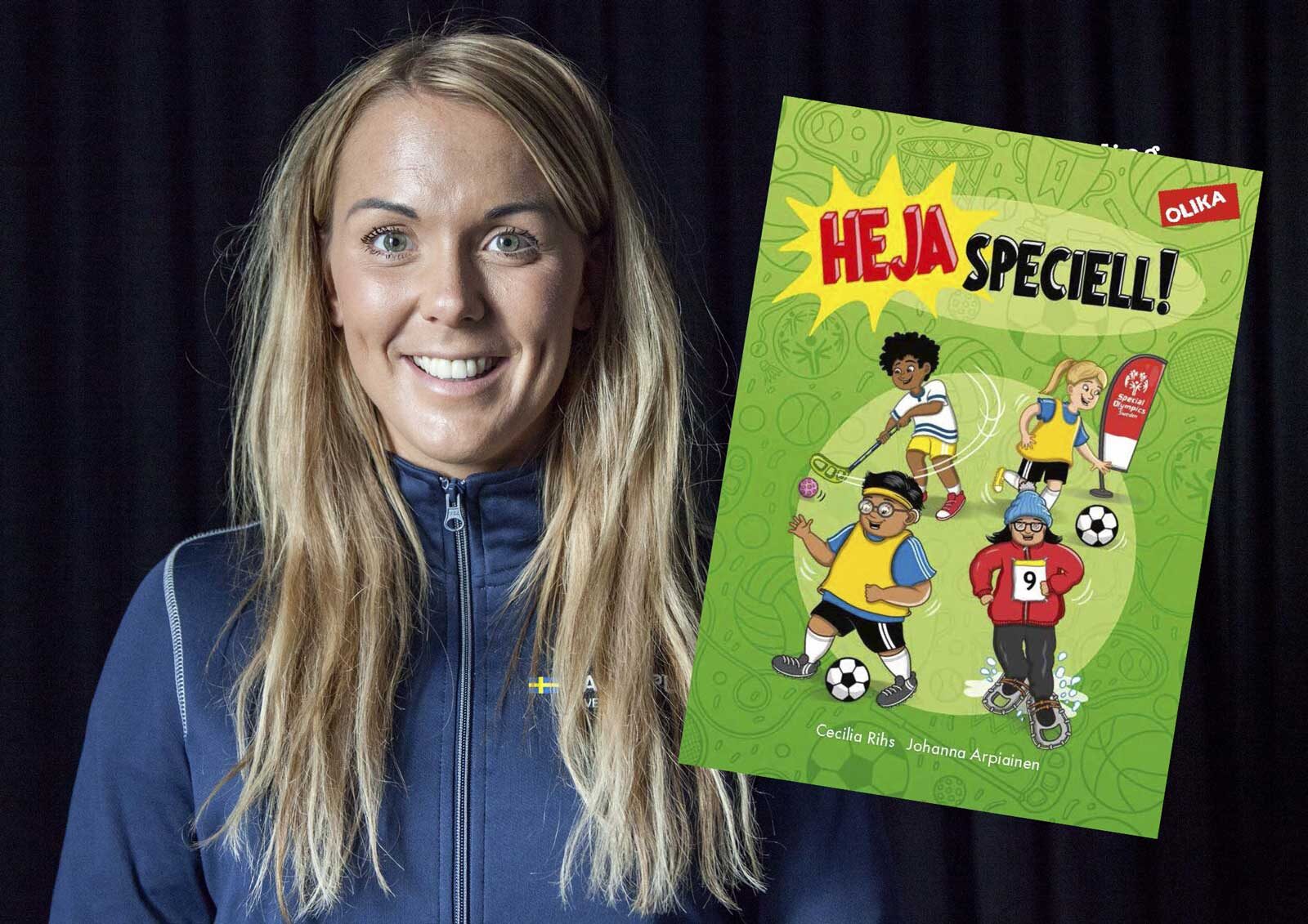 Linnéa Björndahl. Boken Heja Speciell.