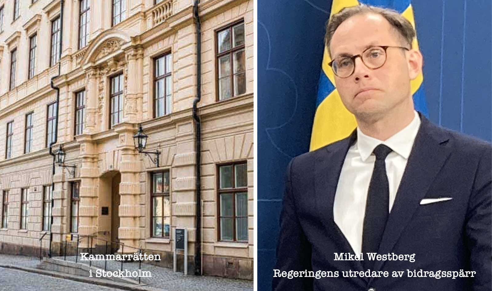 Kammarrätten i Stockholm. Mikael Westberg.