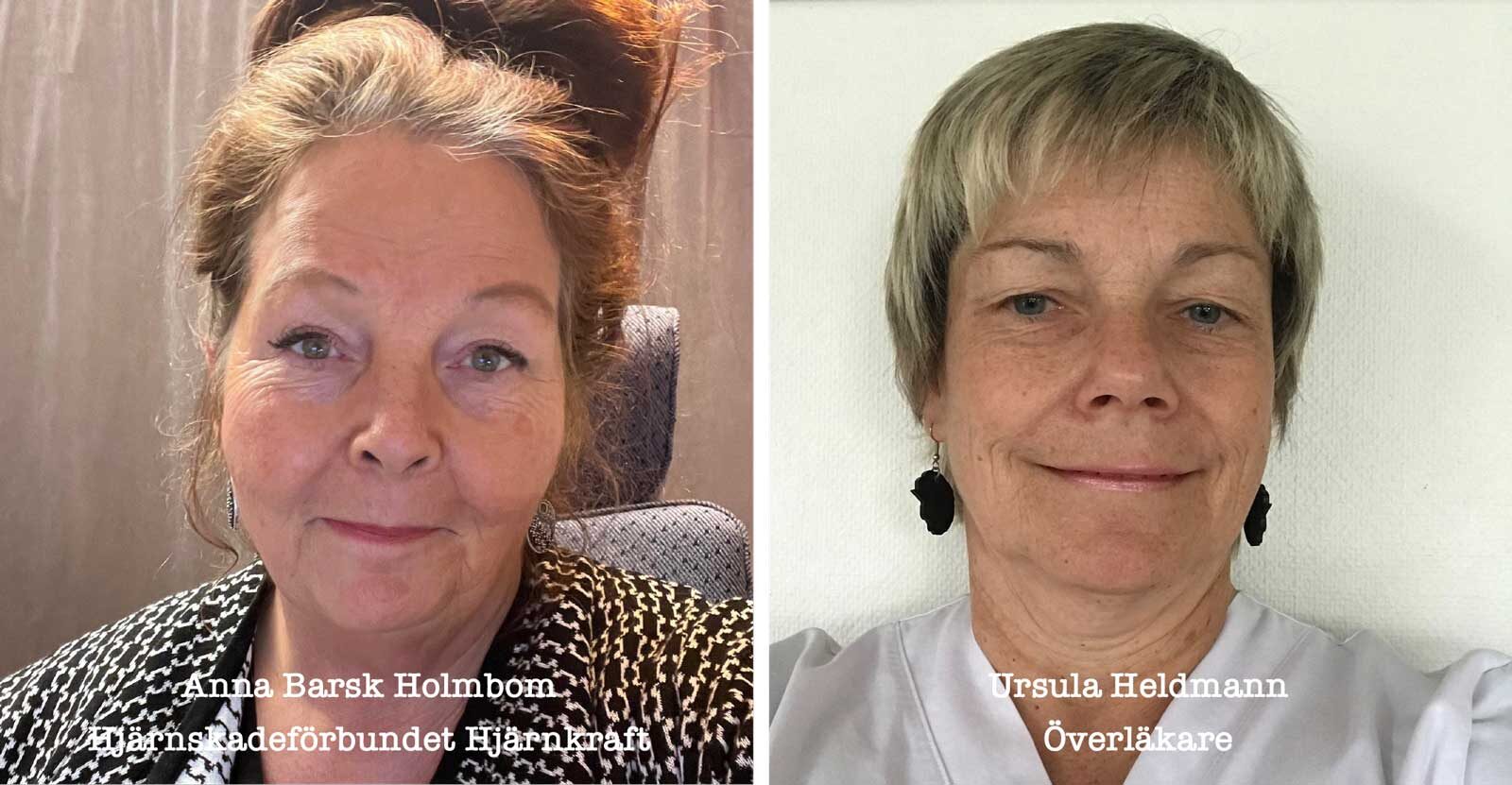 Anna Barsk Holmbom och Ursula Heldmann