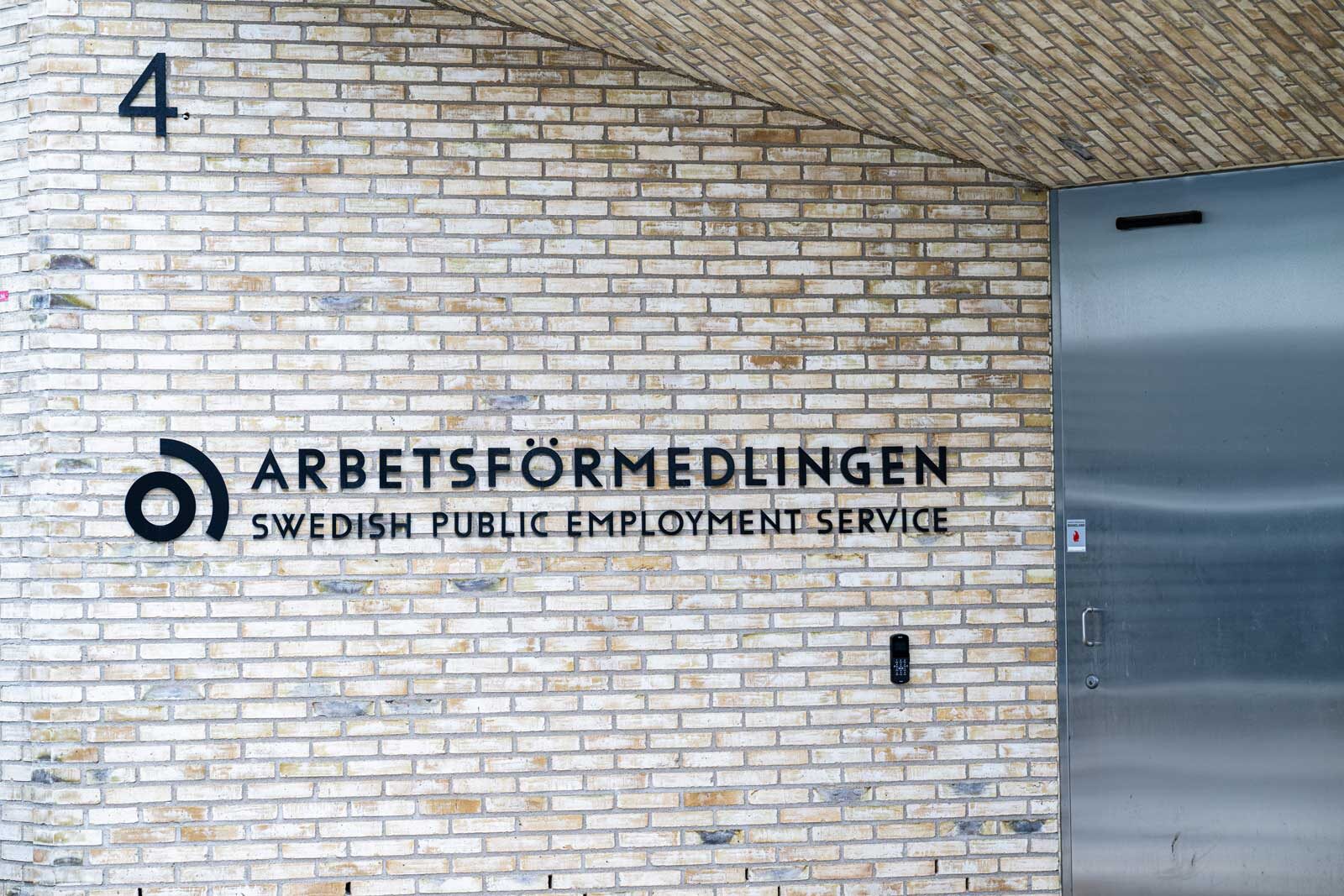 Arbetsförmedlingens huvudkontor i Solna. Foto: Linnea Bengtsson.