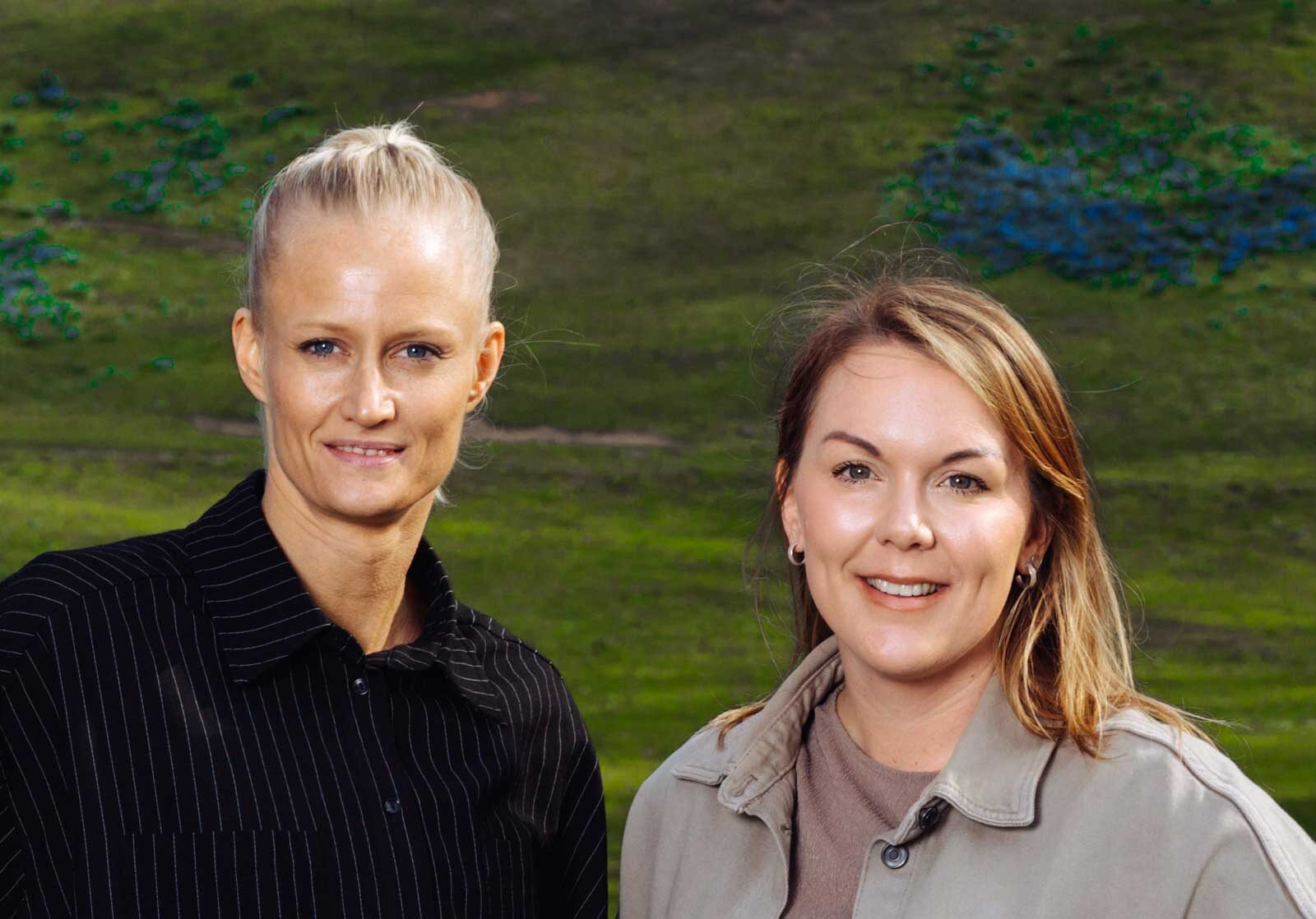 Carolina Klüft och Linnea Björndahl. Foto: Generation Pep.