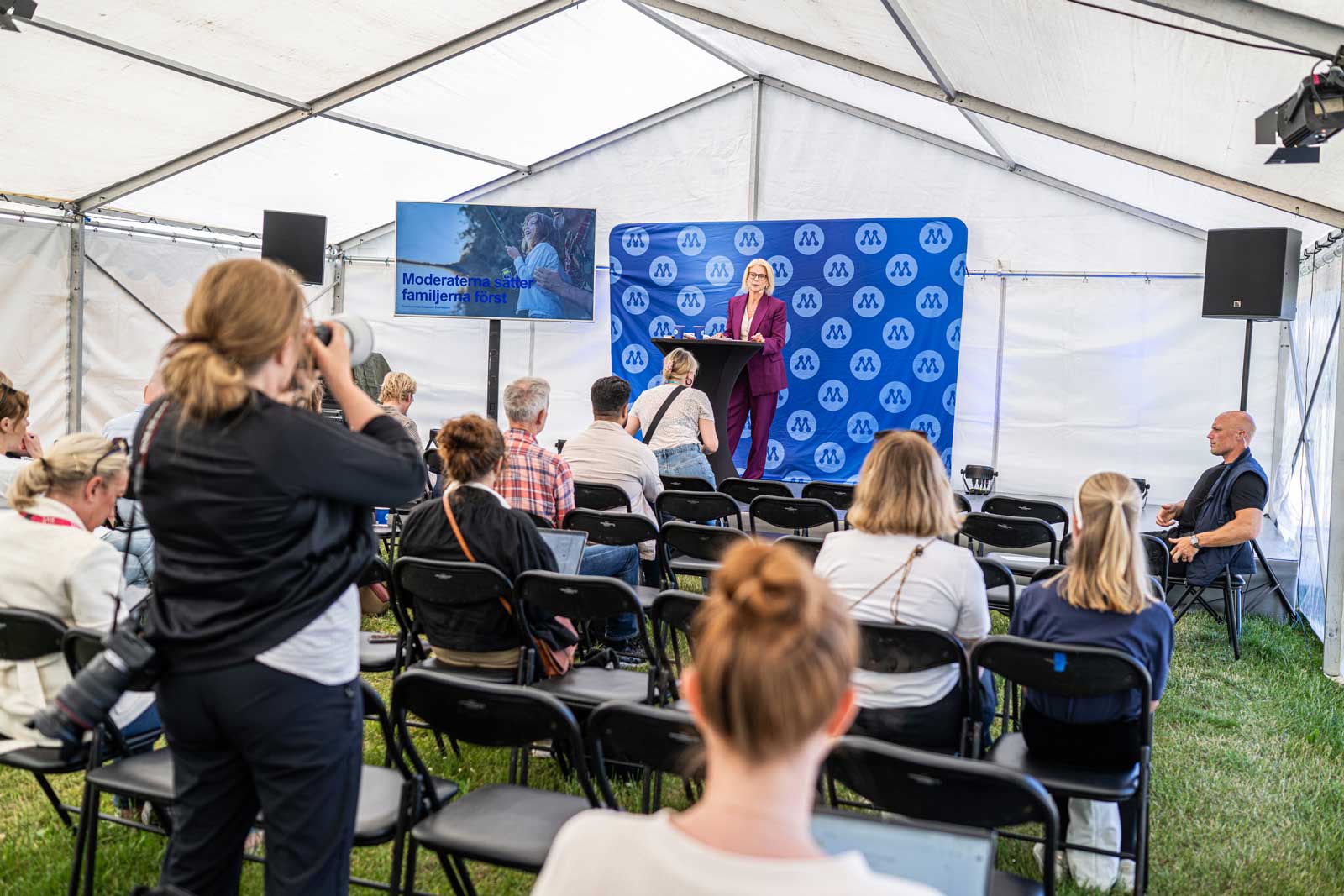 Elisabeth Svantesson. Foto: Linnea Bengtsson.