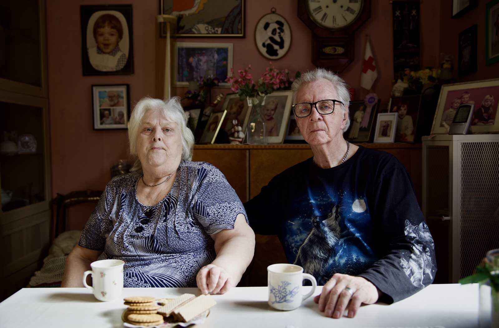 Ulla och Hans Andersson. Foto: SVT.