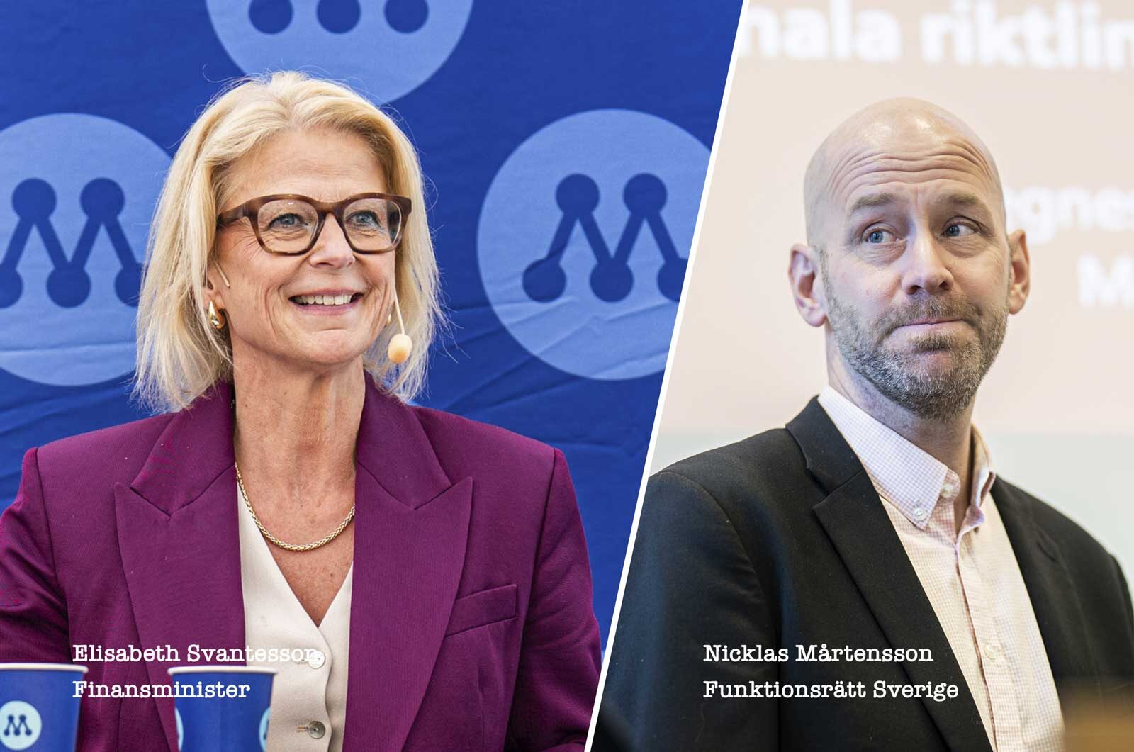 Elisabeth Svantesson, Nicklas Mårtensson (collage). Foton: Linnea Bengtsson.