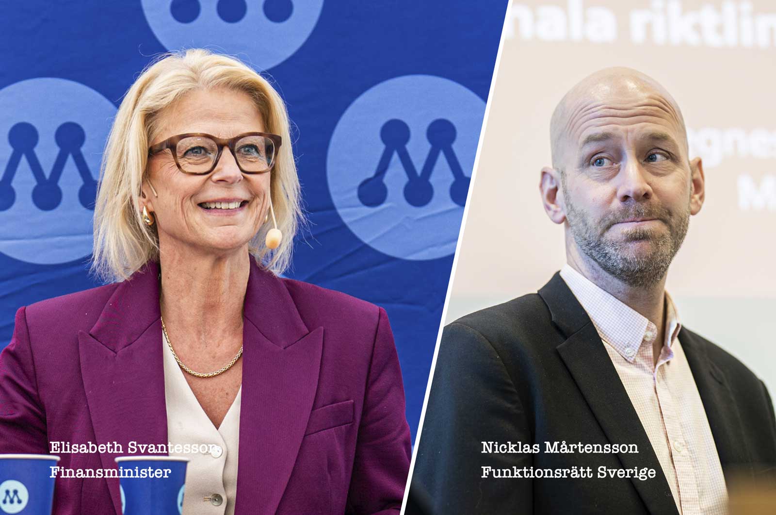 Elisabeth Svantesson, Nicklas Mårtensson (collage). Foton: Linnea Bengtsson.