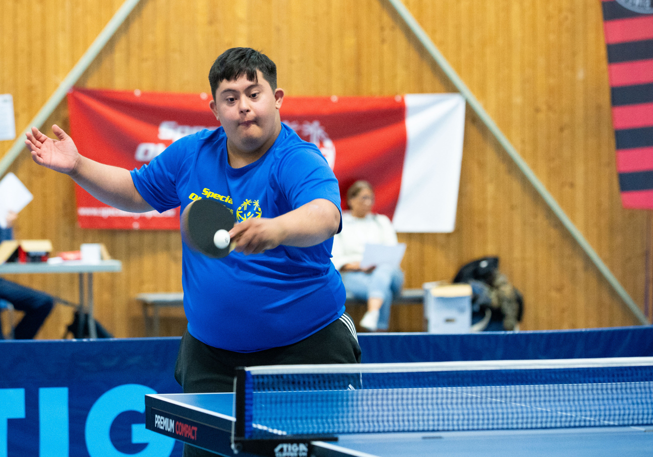 Bordtennis på Special Olympics Pre Games 2025, Malmö Foto: Malin Sipilä Fredriksson/Special Olympics Sverige.