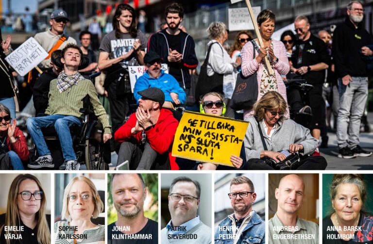 Emilie Värja, Sophie Karlsson, Johan Klinthammar, Patrik Silverudd, Henrik Petrén, Andreas Engebrethsen och Anna Barsk Holmbom.