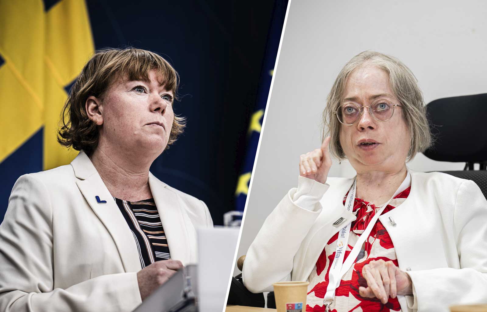 Malin Danielsson och Sophie Karlsson. Foton: Linnea Bengtsson.