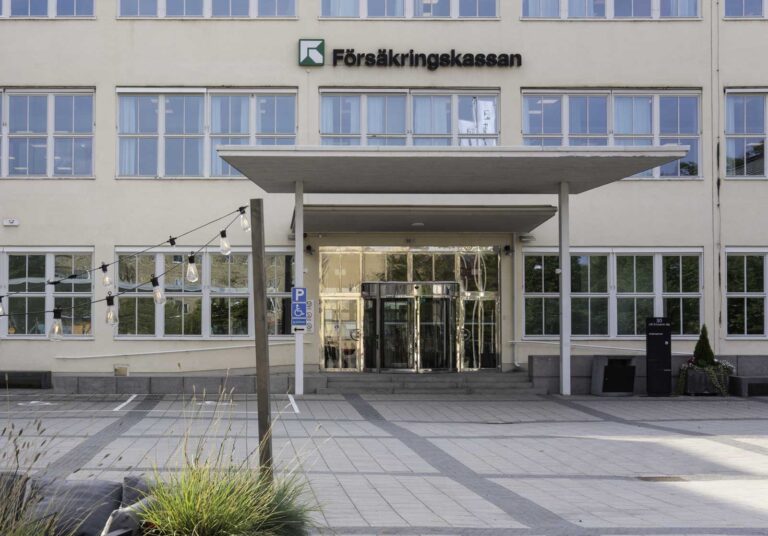Försäkringskassans huvudkontor i Telefonplan i södra Stockholm.