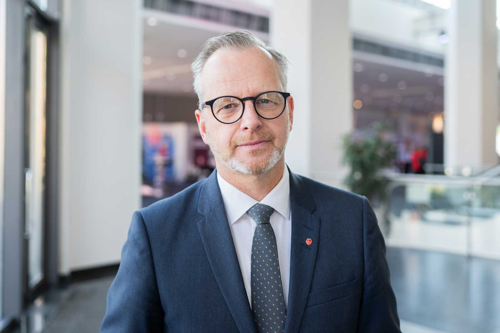 Mikael Damberg. Foto: Linnea Bengtsson.