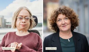 Sophie Karlsson och Cecilia Blanck.