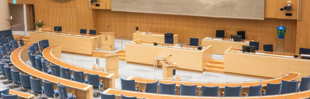 Riksdagen.