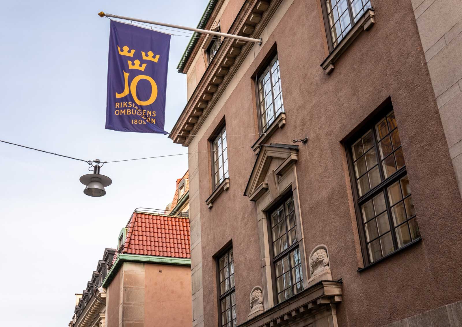 Justitiombudsmannens byggnad i Stockholm.