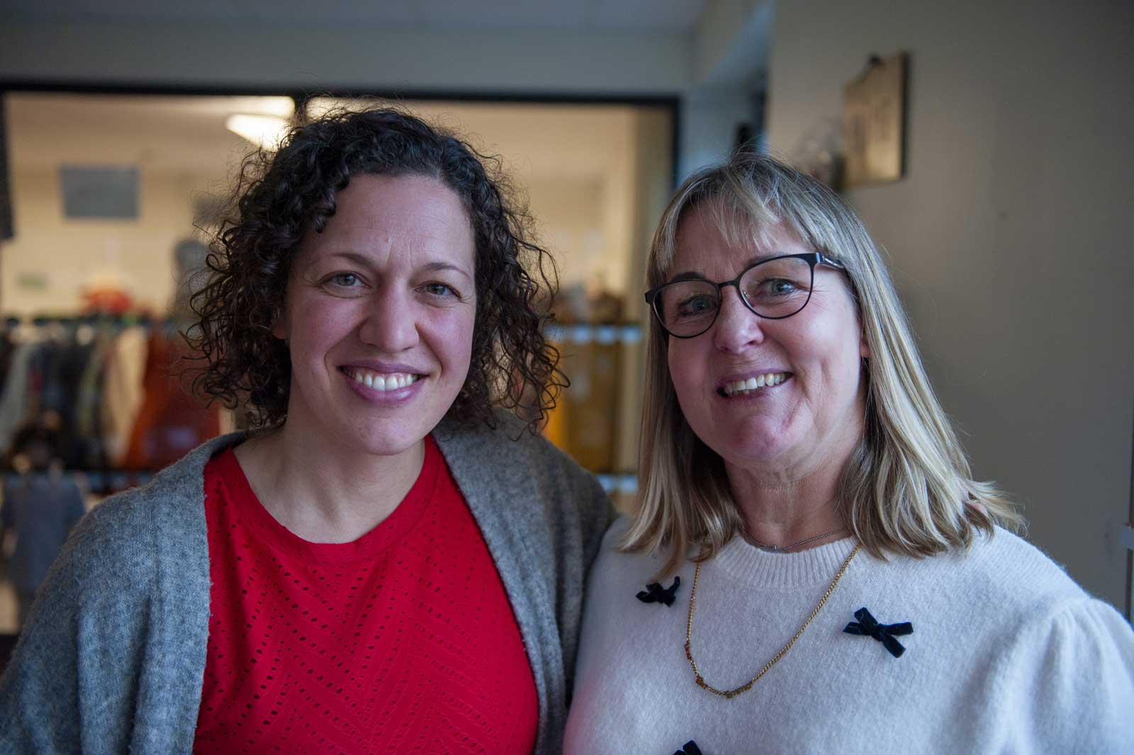 Ulrika van den Berg och Kristina Andersson. Foto: Anna Pella.