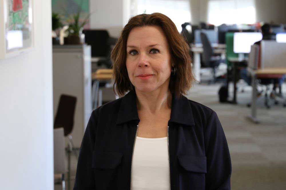 Karin Hansson. Foto: Lars Printzen.